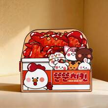 Chocolate Bar Sweet Kitchen Creative Quiet Book Handmade DIY Material Pack, Pretend Play Role-Playing Cute Educational Hands-On Interactive Toy - Multicolor - View 7