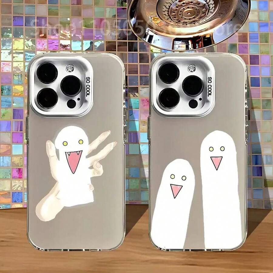 BL Manhwa White Matte Finish,Fingerprint Proof Phone Case For 17,16,15,14,13,12,11,Pro,Max,Plus - z3 - 查看 1