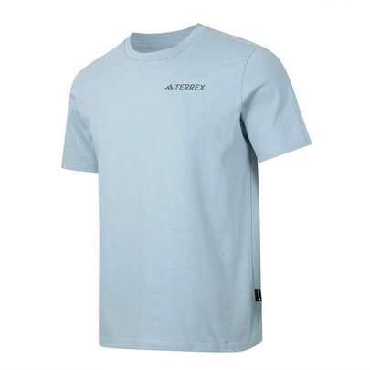 Adidas 阿迪达斯男士 XPL POLYGIENE T 户外纯棉宽松短袖圆领T恤 JI8315