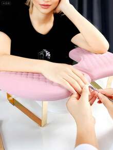 Giá đỡ móng tay hình chữ U, giá kê tay làm móng, dụng cụ làm móng hình chữ U, vật tư làm móng; Chất liệu cực kỳ mịn, mềm mại, cao cấp hình chữ U, có thể gập lại, thoải mái và mềm mại, dụng cụ chuyên dụng cho làm móng. - Nhiều màu - Xem 4