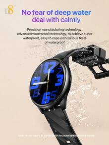 Montre connectée D8 pour femmes 2026, nouveau tracker de fitness mode pour dames avec écran tactile HD 1,46", étanche IPX8, 100+ modes sportifs, podomètre, compteur de calories, moniteur de fréquence cardiaque, suivi du cycle de sommeil, moniteur de sommeil, tracker d'activité - Voir 8