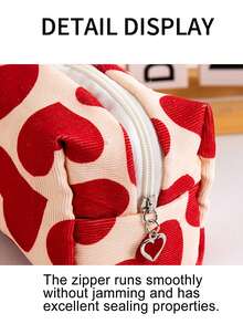 Borsa portatile a forma di cuore in acciaio inossidabile + mini tazza, stile dolce e curativo. La tazza mantiene le bevande calde/fredde e la borsa per il trucco è resistente all'usura e facile da pulire, con una chiusura lampo per evitare la perdita. Adatto per pendolarismo, appuntamenti e uscite per lavoratori d'ufficio e studenti. Combina estetica e praticità, rendendo lo stoccaggio e l'idratazione un rituale. Perfetto per chi dà valore all'aspetto. - Multicolore - Visualizzare 3