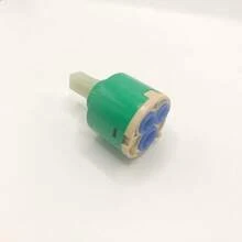 32#、40#陶瓷阀芯，适用于冷热水龙头，可用于热水器混合阀、厨房和浴室水龙头，水龙头维修保养套件，阀门开关维修零件 - 彩色 - 查看 9