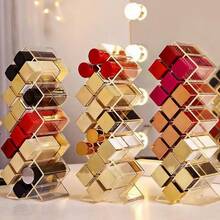 Fish-Shaped Vertical Lipstick Holder, Vanity Makeup Organizer Box, Lip Gloss & Lipstick Storage Case - Multicolor - View 4