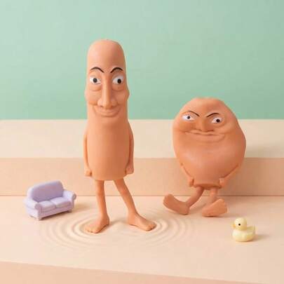 POKOJA LAND Luxury Tung Tung Sahur AI Classic Sahara Wooden Doll, Italian Toy Transformable Stress Relief, AI New Culture Stress Relief Toy, Mochi Toy,  Parent-Child Interactive Toy, Stress Relief Toy, Happy Toy, Party Toy