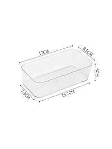 1pc Drawer Organizer, Cosmetic Organizer, Desktop Divider Organizer, Stylish Dressing Table Organizer, Suitable For Storing Cosmetics, Office Supplies And Miscellaneous Items/Storage & Organization > Storage Boxes & Bottles & Jars > Desktop Storage & Display Boxes/Kitchen Accessories/Bathroom Accessories/Room Decor/Home Deccorholiday Essential/Storage - Multicolor - View 15