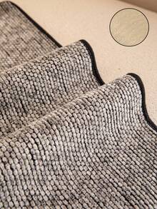 1 buah Sarung Bantal Sofa Chenille Warna Polos, Motif Bunga Bintang Minimalis, Pelindung Sofa Anti Selip dan Anti Gores, Dekorasi Rumah untuk Semua Musim, Cocok untuk Sofa 1/2/3/4 Dudukan - Grey - View 8