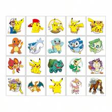 Pokemon 20 Pcs (5x5cm) Super Cute Stickers! Can Be Pasted Anywhere - Perfect For Birthday Parties, Cosplay, Or Daily Wear. Some Designs Have Surprise Patterns! - Multicolor - View 7