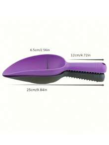 Thick Plastic Garden Trowel, Succulent Soil Shovel, Balcony Vegetable Digging Spade, Gardening Flower Planting, Soil Loosening Tool - Multicolor - View 6