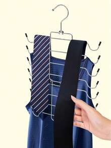 1 giá phơi quần áo gấp gọn bằng thép không gỉ, giá đựng đồ lót, móc treo áo ngực bằng kim loại 8/4 tầng, giá treo áo hai dây nhiều tầng dày dặn không đường may. - Nhiều màu - Xem 10