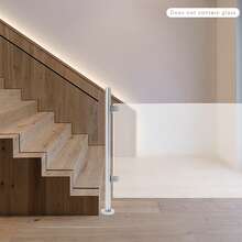 SENDERPICK End Post Stainless Steel Guardian For Balconies, Attics, Stairs, Swimming Pools, - Silver - View 11