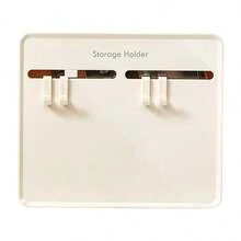 1 Giá treo dao gắn tường có móc, có thể đựng dao gọt vỏ, giẻ lau, miếng bọt biển và các dụng cụ nhà bếp khác. - Xem 14