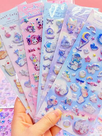 Nhãn dán pha lê tái sử dụng, nhãn dán 3D tự dính, nhãn dán trang trí DIY, nhãn dán tương tác phù hợp cho trẻ em, nhãn dán trang trí hàng ngày, nhãn dán trang trí tiệc, trò chơi dán nhãn cho trẻ em, nhãn dán trang trí văn phòng và trường học, nhãn dán trang trí DIY tái sử dụng, nhãn dán tương tác cho trẻ em, nhãn dán trang trí hàng ngày, nhãn dán trang trí tiệc, trò chơi dán nhãn cho trẻ em