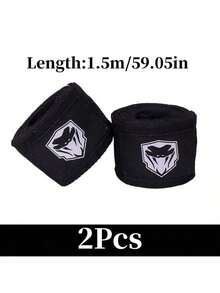 2pcs Boxing Training Bandages, Sports Bandages, Suitable For Sanda, Kickboxing Training - 1.5M - View 10
