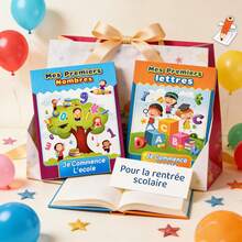 16 Pages Handwritten French Vocabulary Learning Materials, Early Learning Aids To Improve Writing Skills And Cognitive Abilities. Learning Gift - Multicolor - View 8