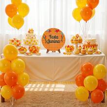 Round Panel Covers Table Panel 50x50 June Festival - MS-065 - 查看 1