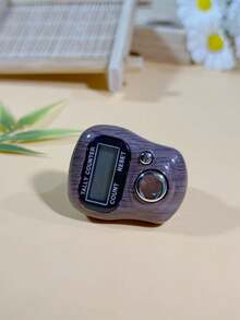 全新定制电子戒指计数器，轻巧便携，多种颜色可选，仿木纹图案男女皆宜，广泛适用于日常祈祷、仓库盘点、娱乐游戏、商务活动、节日礼品等。 - 多色 - 查看 14