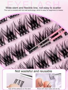 120 cặp mi giả tự dính, nhiều độ dài, kiểu dáng mềm mại, không cần keo, mi giả rời mềm mại, mi giả tự dính DIY, mi giả dán sẵn, mi giả cong chữ C tự nhiên giúp mi dài hơn, không cần keo hoặc nước tẩy trang, mi giả, mi giả từng sợi, mi giả. - C - Xem 3