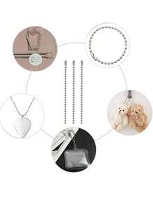 100条4.72英寸合金珠链，50条金色，50条银色 - 珠鍊 - 查看 2