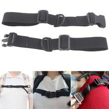 1/2 chiếc khóa dây đeo ngực điều chỉnh được, dây đeo ba lô co giãn, kẹp ngực chống trượt, dây an toàn cho ba lô, hành lý, túi du lịch. - Một cỡ - Xem 4