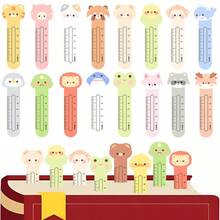 100/200 chiếc thước giấy 10.5cm dùng làm thẻ đánh dấu trang, hình động vật dễ thương, đa chức năng, thích hợp cho trường học và văn phòng phẩm, quà tặng văn phòng phẩm sáng tạo, phần thưởng thiết thực cho học sinh. - Nhiều màu - Xem 3