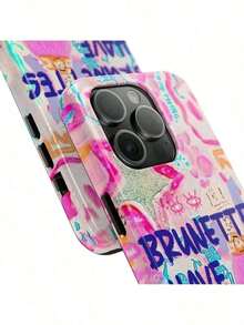 Mclaiwoodshop Brunettes Have More Fun Phone Make It Fun Pink Collage Summer Cute Girls Phone Phone Cover Hard 2-Piece Phone Cases,Suitable IPhone17/IPhone17/IPhone17 Pro/IPhone17 Pro/16 Pro/15 Pro/14 Pro/13 Pro/12 Pro Family & Friends - 1pc - View 7