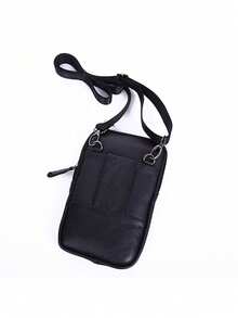1 pieza Bolsa para teléfono móvil con cinturón para deportes al aire libre, bolsa pequeña de un solo hombro, multifuncional, de moda y portátil - Multicolor - Ver 4