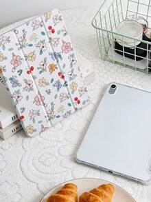 1 件装彩色樱花图案彩绘平板电脑保护套，兼容 iPad Mini 4/Mini 5/Mini 6/Mini 7/Air/Air 2/9.7/10.2/10.5/Air 4/Air 5/10.9/Pro 11 英寸/第十代/Air 11 英寸 (M2)-2024/Pro 11 英寸 (M4)-2024/Air 11 英寸 (M3) 2025/(A16) 11 英寸第十一代 2025，Galaxy Tab A8 10.5 英寸 2022，带 Apple Pencil 插槽、三折支架、TPU 软边保护、磁吸式睡眠/唤醒功能，休闲/趣味/治愈/个性化平板电脑保护套 - 彩色 - 查看 8