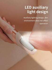 Electric Foot File, USB Rechargeable Feet Callus Remover With 2 Speed Of Replacement Rollers & LED Lights, Professional Hard Skin Remover Foot Care Tools For Cracked Heels Calluses & Dead Skin, Suitable For Both Men And Women To Remove Dry Skin And Dead Skin On Feet - Multicolor - View 8