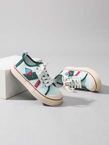 Giày thể thao vải bố dành cho nữ, giày trắng thoáng khí, đa năng, thời trang, nhẹ nhàng, thích hợp cho chạy bộ và tập thể dục. - màu xanh lá - Xem 4