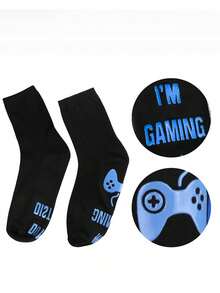 6双装男女通用扎染图案中筒袜 - 罗纹袜口设计，采用柔软透气面料，舒适耐穿。这款复古时尚袜子适合日常穿着、休闲装扮和季节性搭配。 - 彩色 - 查看 7