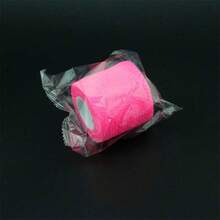 Self-Adhesive Bandage, Good Breathability, Elastic Sports Self-Adhesive Tape - Pink - View 5