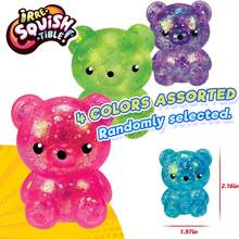 2PCS Glitter Crystal Bear - Irresistible Soft  Squishy Glitter Filled Glitz Toy For Boys & Girls,Party Favors For Kids Squeeze Toy, Stress Relief Toy Squeeze Ball, Perfect For All Ages Austism,Ideal Holiday Gifts,Fun Cute Stuff,Birthday Gifts. - 2PCS-Random color - 查看 2