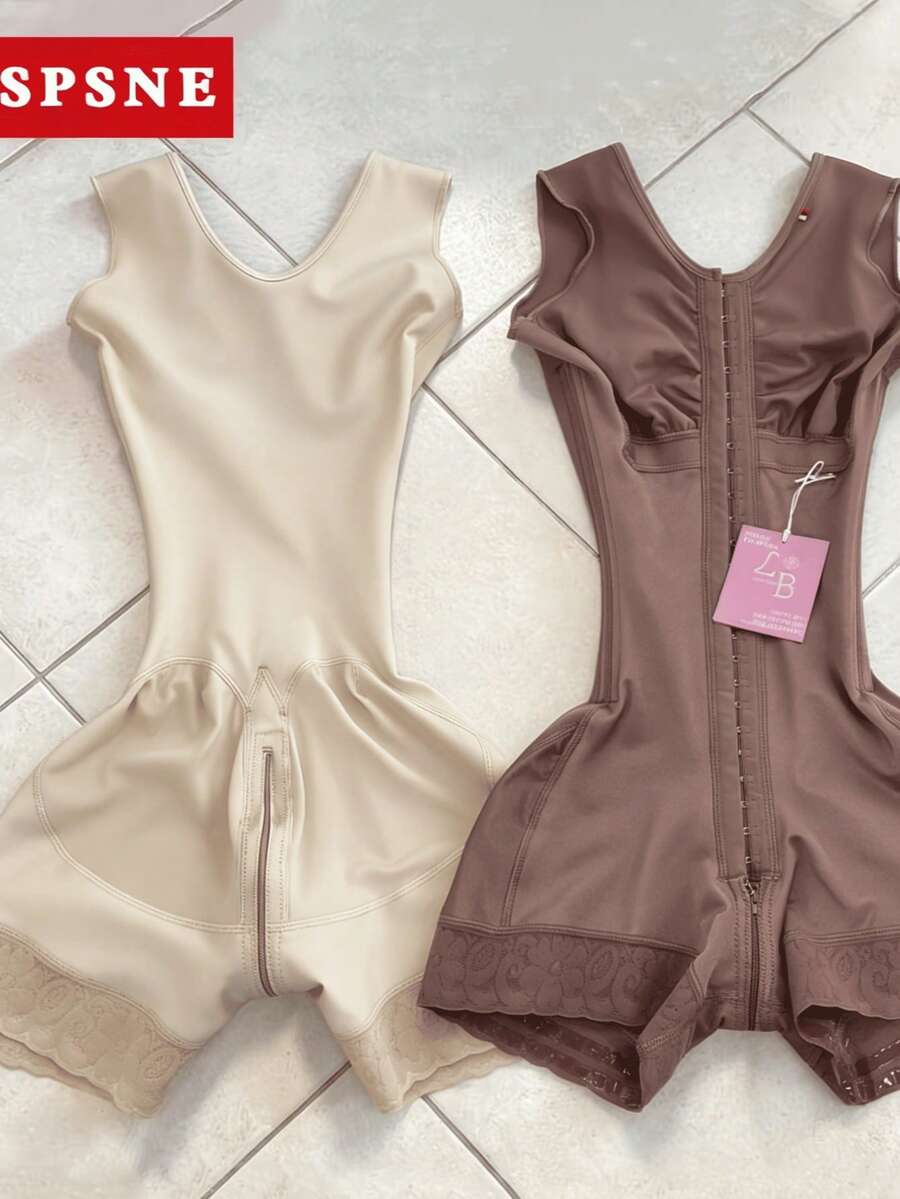 Colombianas Moldeadoras Shapewear Tummy Control Body Shaper Postpartum Butt Lift Compression Garment With Bones