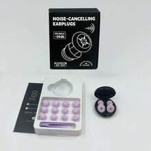 1 Set Nuevos Tapones para Dormir (Caja de Almacenamiento Exquisita + 6 Pares de Puntas de Oreja Reemplazables + 1 Par de Espuma de Memoria + 1 Par de Pinzas) Adecuado para Dormir, Tapones para Viajar, Lavables y Reutilizables, Regalo de Alta Gama para Amigos y Familia - A - Ver 14