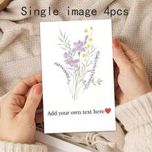 Customized Posters, Graduation Posters, Graduation Invitations, Graduation Cards, Gift Box Cards, Gift Cards, Paper Box Cards, Birthday Cards, Graduation Season, Invitations, Commemorative Cards - Floral Greeting Card - View 12