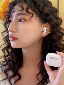 Auriculares inalámbricos verdaderos - Compatibles con dispositivos Apple y Android, con micrófono incorporado, resistentes al sudor, hasta 24 horas de tiempo de reproducción - Blanco, Auriculares > Inalámbricos, Auriculares inalámbricos verdaderos, Auriculares - Ver 4