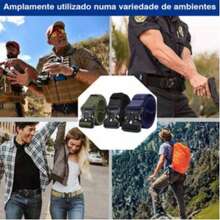 3pcs Outdoor Tactical Belt Set, Multi-Functional Nylon Quick Release Buckle, Hiking Camping Accessories, Sports Accessories, Men's Summer Gift, Suitable For Campus Casual, Business Occasions, Can Be Given To Boyfriend/Husband/Father, Daily Wear - Multicolor - View 9