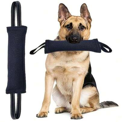 Dog Chew Toy - Durable Tug Rope Toy. This Durable Tug Rope Toy Is Suitable For Small To Medium Dogs, Can Be Used To Train Dogs' Chewing Ability, Pulling Skills And Obstacle Training. This Durable Pet Chew Toy Helps Exercise The Dog's Jaw. Suitable For Labrador Retrievers, German Shepherds, Huskies And Many Other Breeds. Suitable For Indoor And Outdoor Play. This Toy Can Also Be Used For Leash Training, Obedience Training And Puppy Training.
