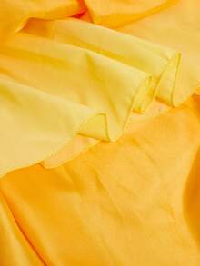 Bộ 6 món gồm váy công chúa màu vàng không tay, voan mỏng đính sequin, tóc giả, vương miện, đũa phép, găng tay, thích hợp cho bé gái dự tiệc, Giáng sinh, lễ hội. - Màu vàng - Xem 9