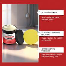 金属抛光膏，除锈除渍清洁剂，适用于厨房用具，厨房金属清洁剂 - 固體 - 查看 7