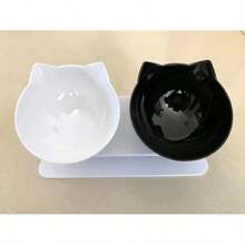 Pet Basic Bowls - White Double - View 3