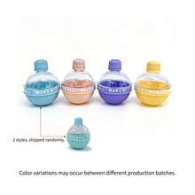 硅胶冰球模具，圆形冰球托盘，可重复使用的家用冰球制作工具 - 彩色 - 查看 17