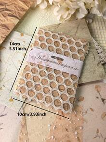 15pcs/Pack Vintage Soft Floral Botanical Mesh Background Decorative Paper, DIY Collage Material - BQ1052 - View 6
