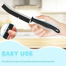 Crevice Cleaning Brush, 6Pcs Hard Bristle Multifunctional Gap Cleaning Brush Tool, Bathroom Gap Brush For Deep Cleaning Kitchen,Grout, Sink, Corners, Tight Spaces-Black - Colors - View 4