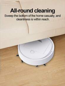 1台无线吸尘器，超强吸力，低噪音，可水洗滤网，深度清洁，适用于床垫、沙发、宠物毛发和地毯清洁。 - 多色 - 查看 9