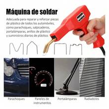 Plastic Repair Welder With 200 Staples, Black - 查看 8
