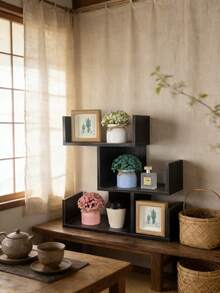 Doraeyun Set de 3 macetas elegantes con flores de Gypsophila - Decoración única para el hogar para sala de estar, oficina, escritorio o estantería | Canasta de flores/Colocación en el escritorio de la oficina | Regalos para el Día de San Valentín, días festivos | Estructura de plástico/Adecuado para cualquier festividad: Pascua, Acción de Gracias, Día de la Madre, Día del Padre, regalos de cumpleaños, lindas plantas de Gypsophila en maceta - color - Ver 7