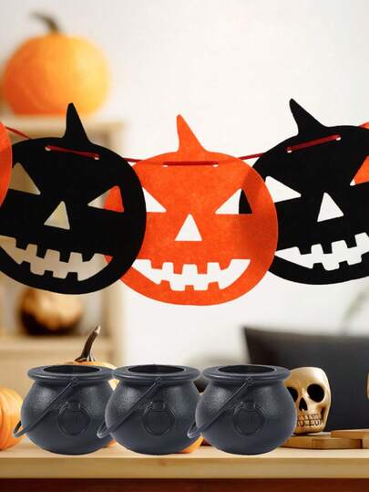 12 chiếc xô phù thủy mini Halloween, nồi phù thủy đen, nồi đựng kẹo Halloween độc đáo, đồ trang trí Halloween vui nhộn, hũ đựng kẹo trang trí tiệc Halloween, đồ trang trí trò chơi "Trick or Treat" Halloween, đồ dùng tiệc Halloween, nồi phù thủy trang trí bàn Halloween, đồ trang trí treo Halloween, đạo cụ chụp ảnh Halloween, trang trí phòng Halloween, trang trí nhà Halloween, quà tặng Halloween, quà lưu niệm tiệc Halloween