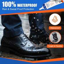 StrongBond Shoe Glue, 100ML Professional Grade Super Glue For Shoes Boots Leather Repairs Permanent, Flexible Waterproof Clear Drying Formula Fast Setting Adhesive For Insoles, Soles, Heels &Amp; More - ColorA - 查看 5